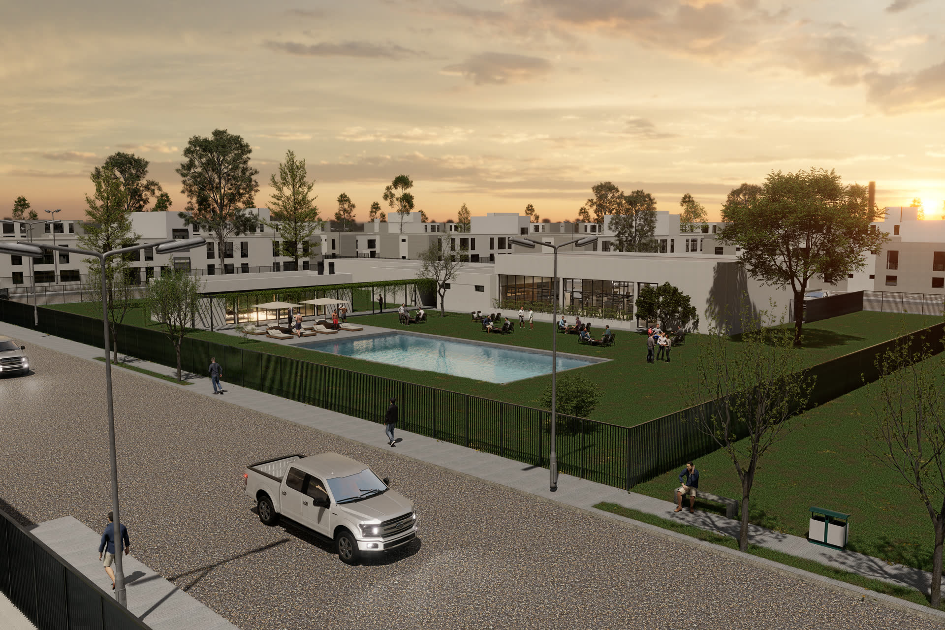 Área de pileta - Zona social