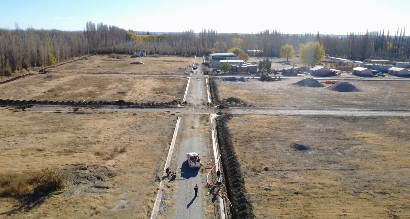 Obras de infraestructura en calles internas