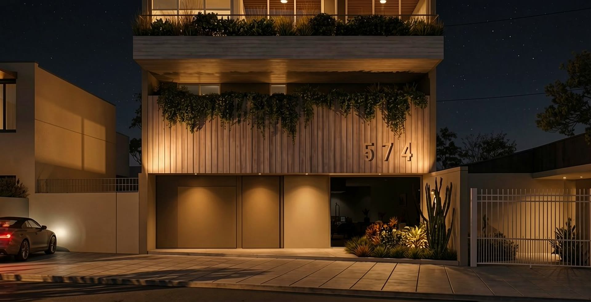 San Juan 574 — render de la torre completa