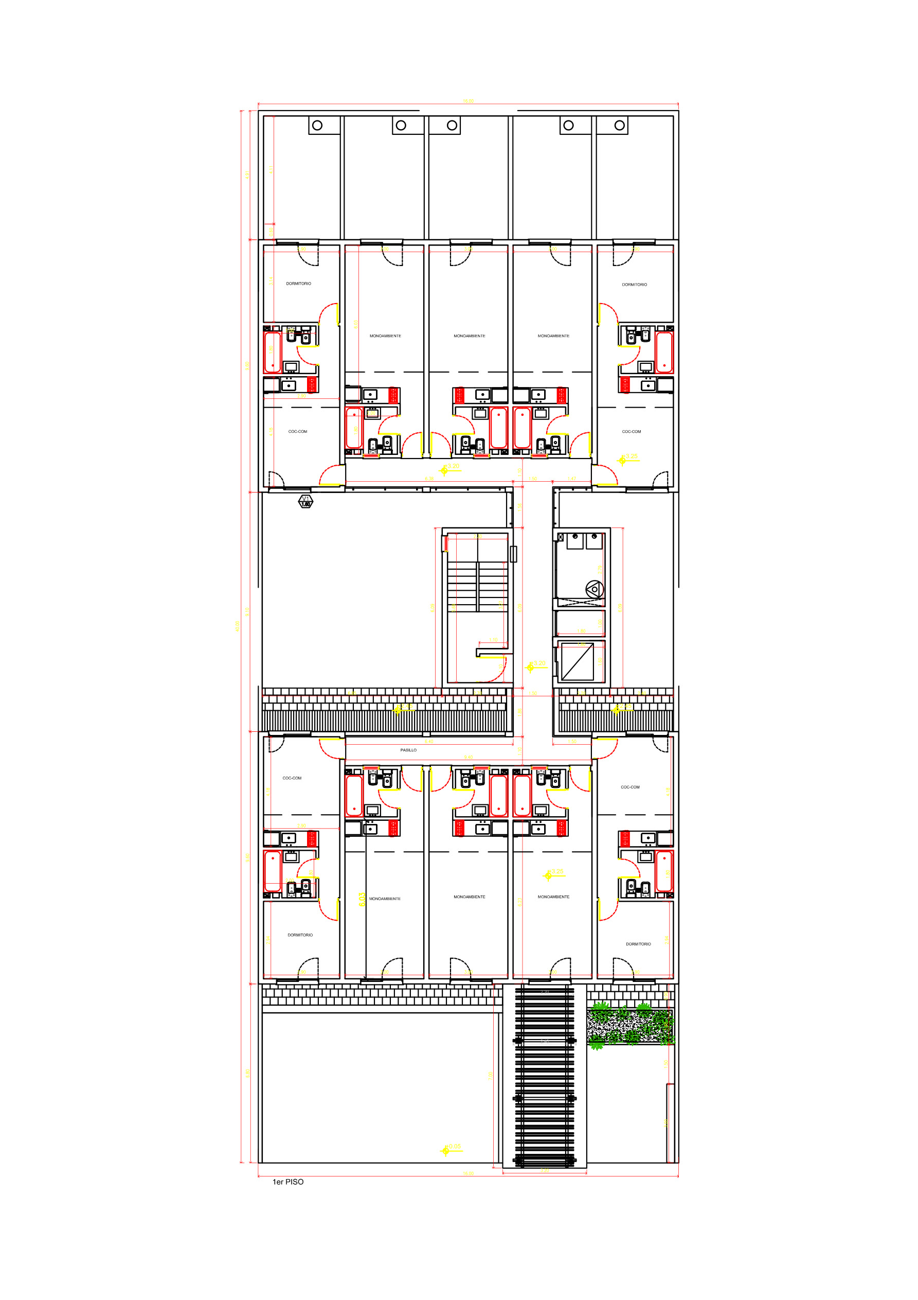 Plano 1er piso Pampa III