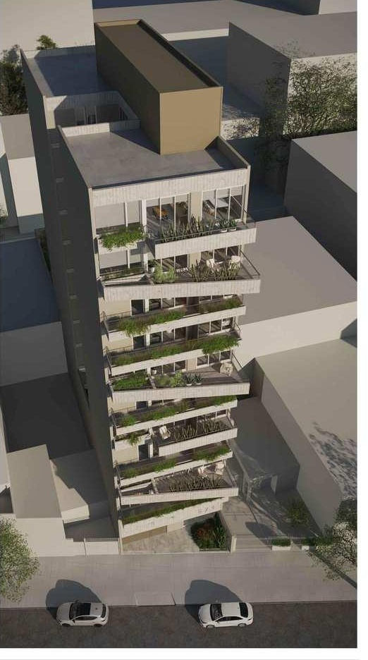 San Juan 574 — render de la torre completa, Neuquén